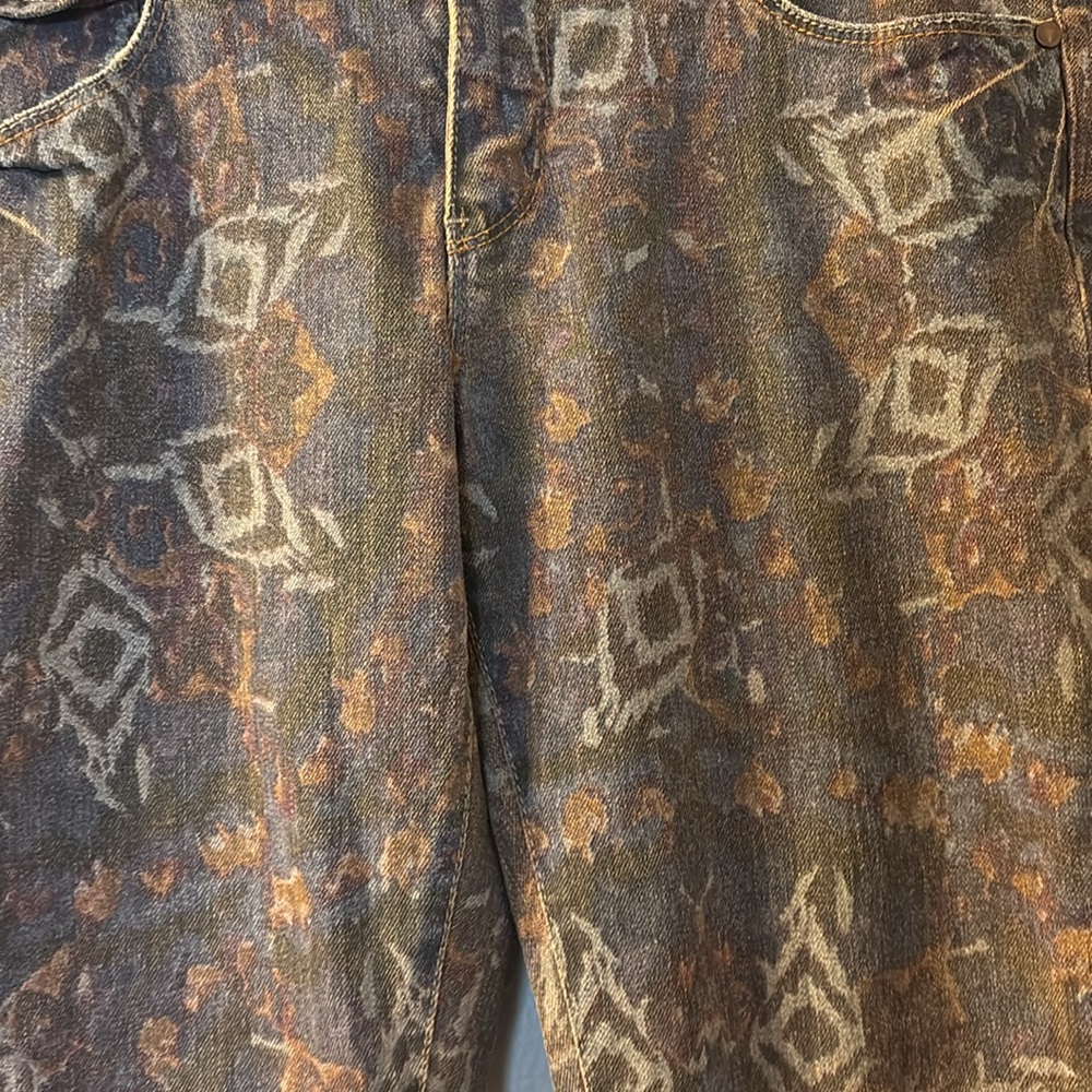 Free People Multicolor Patterned Pants - image 2